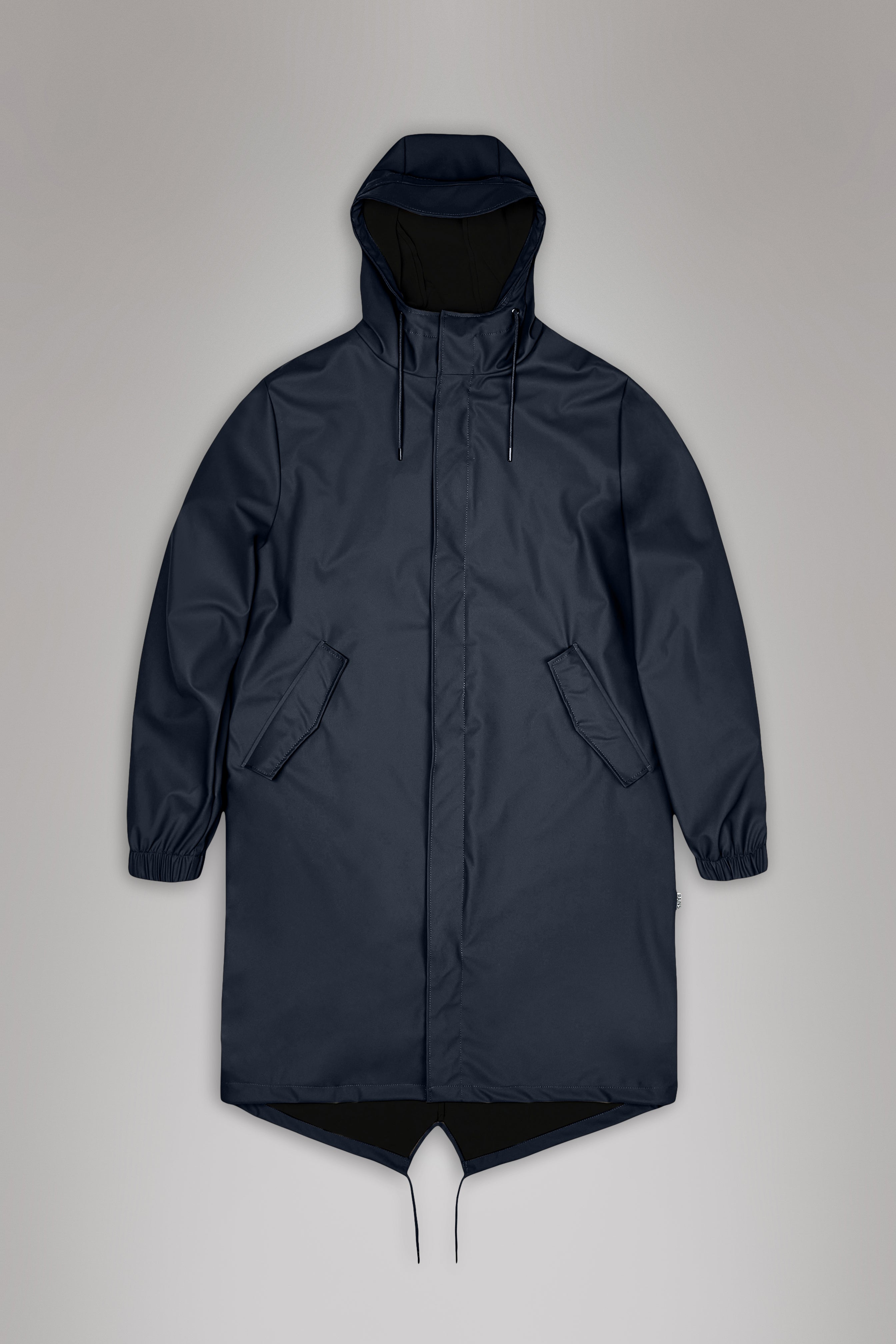 RAINS Fishtail Parka Navy Jacket